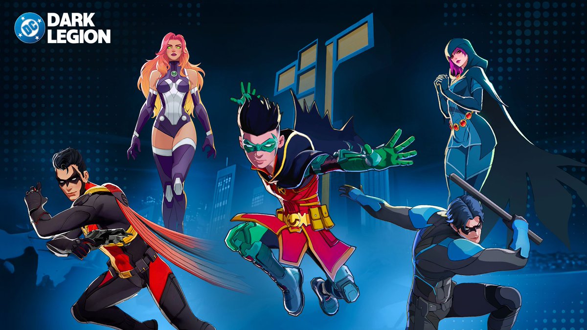 Power. Purpose. Unity. 💥

The Teen Titans rise in this brand-new DC Dark Legion wallpaper. A tribute to the next generation of heroes fighting to protect the multiverse.

Whether they walk in shadows or blaze across the sky, the Titans always stand together.

🖼️ Download it now