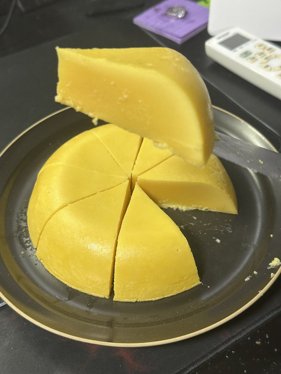 卵ケーキを作った