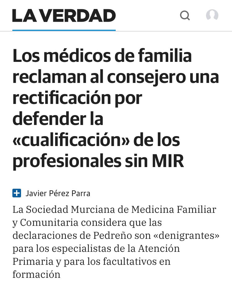 ADSP Murcia (@adsp_murcia) on Twitter photo Pedreño tiene que rectificar sus declaraciones. La Consejeria de Salud tiene la obligación de establecer salvaguardas para garantizar el desempeño d los graduados q se contraten d forma excepcional laverdad.es/murcia/medicos… Nuestra declaración adspmurcia.org/las-contradicc… <a href="/jperezparra/">Javier Pérez Parra</a> Pedreño tiene que rectificar sus declaraciones. La Consejeria de Salud tiene la obligación de establecer salvaguardas para garantizar el desempeño d los graduados q se contraten d forma excepcional laverdad.es/murcia/medicos… Nuestra declaración adspmurcia.org/las-contradicc… <a href="/jperezparra/">Javier Pérez Parra</a>