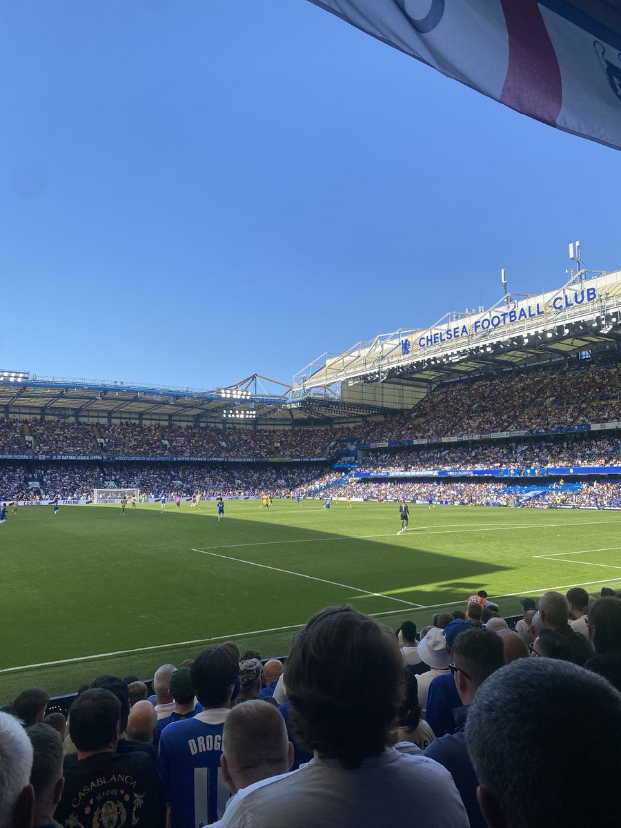 After nearly 20 years as a ST holder in the East Stand, I’m delighted to call The Shed home once again. Something nice about going through the same entrance next to the megastore that my dad used to take me through until Mourinho moved us. Hopefully another 20 years here!