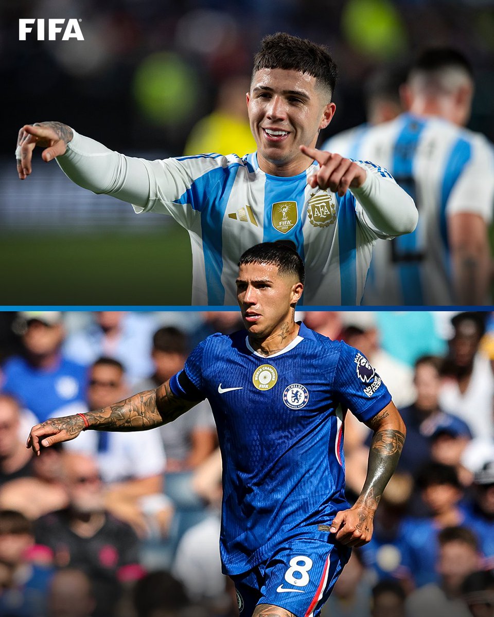 Enzo Fernández: a FIFA world champion for club and country 🌎🏆