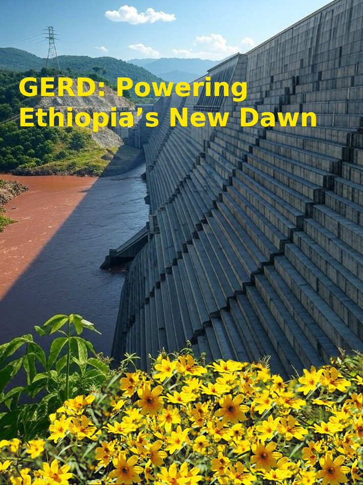 ETConsulateDXB's tweet photo. The dream is reality!  #GERD, built with #Ethiopian’s own resources and envisioned by its leaders, shines as a symbol of unity, dignity &amp; progress for generations.

#GERD #EthiopiaRenaissance #AfricanUnit #GERDInauguration #AfricanPride #HistoryInTheMaking https://t.co/X83LY4Dc3L