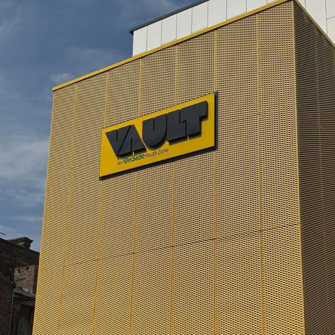 Preston City Council (@prestoncouncil) on Twitter photo The sign is up at <a href="/VaultYouthZone/">Vault, Preston Youth Zone</a> ๐คฉAnd how good does that yellow faรงade look against our cityโs sunny skyline?!โ๏ธ
We are looking forward to sharing more updates as Vault comes to life and becomes the place where Preston's youth can lead happy and aspirational lives.๐ The sign is up at <a href="/VaultYouthZone/">Vault, Preston Youth Zone</a> ๐คฉAnd how good does that yellow faรงade look against our cityโs sunny skyline?!โ๏ธ
We are looking forward to sharing more updates as Vault comes to life and becomes the place where Preston's youth can lead happy and aspirational lives.๐