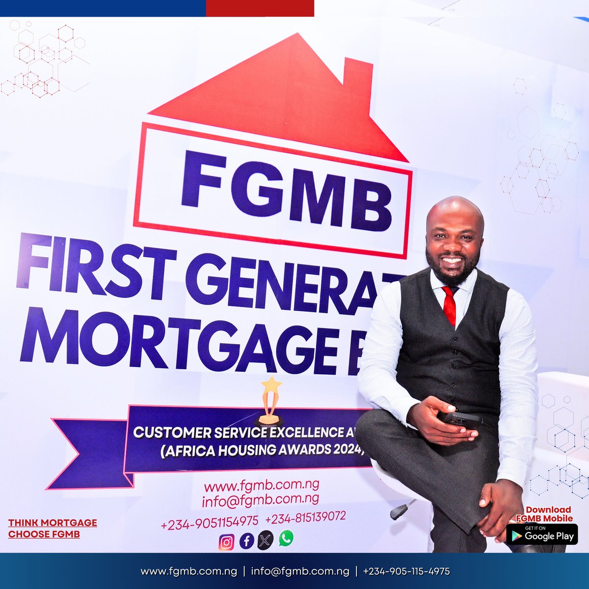 Mondays are for fresh starts and big smiles 😁. Behind every service we offer is a dedicated team that cares and smiles. 
Let's make this week count!
Visit us for your mortgage and homeownership financing solutions. 
Think Mortgage 
Choose FGMB 
Call/WhatsApp 09051154975
#fgmb