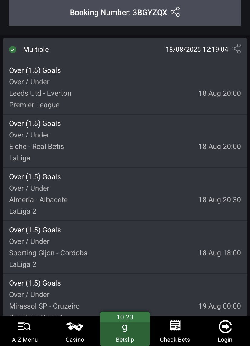 7BLADE๐ณ๐ฌ๐ฌ๐ญ (@blade046) on Twitter photo 10 77 103 & 288 Odds on Bet9ja
3BGSYNH
3BGTBB6
3BGYZQX
3BGZ6R2
#Bet9jaCode
<a href="/sportingking365/">Sporting King</a> <a href="/woozzaabets/">Woozzaa</a>
<a href="/TheLockTips/">TheLock</a> <a href="/SmoothDeliveryy/">The Oracle</a> <a href="/BettingTipsMan/">BTM โฝ๏ธ</a> <a href="/LouieDi13/">B I G L O U I E ๐ซต๐พ</a> <a href="/Promisepunta/">MR P ๐
๐ฐ</a> 10 77 103 & 288 Odds on Bet9ja
3BGSYNH
3BGTBB6
3BGYZQX
3BGZ6R2
#Bet9jaCode
<a href="/sportingking365/">Sporting King</a> <a href="/woozzaabets/">Woozzaa</a>
<a href="/TheLockTips/">TheLock</a> <a href="/SmoothDeliveryy/">The Oracle</a> <a href="/BettingTipsMan/">BTM โฝ๏ธ</a> <a href="/LouieDi13/">B I G L O U I E ๐ซต๐พ</a> <a href="/Promisepunta/">MR P ๐
๐ฐ</a>