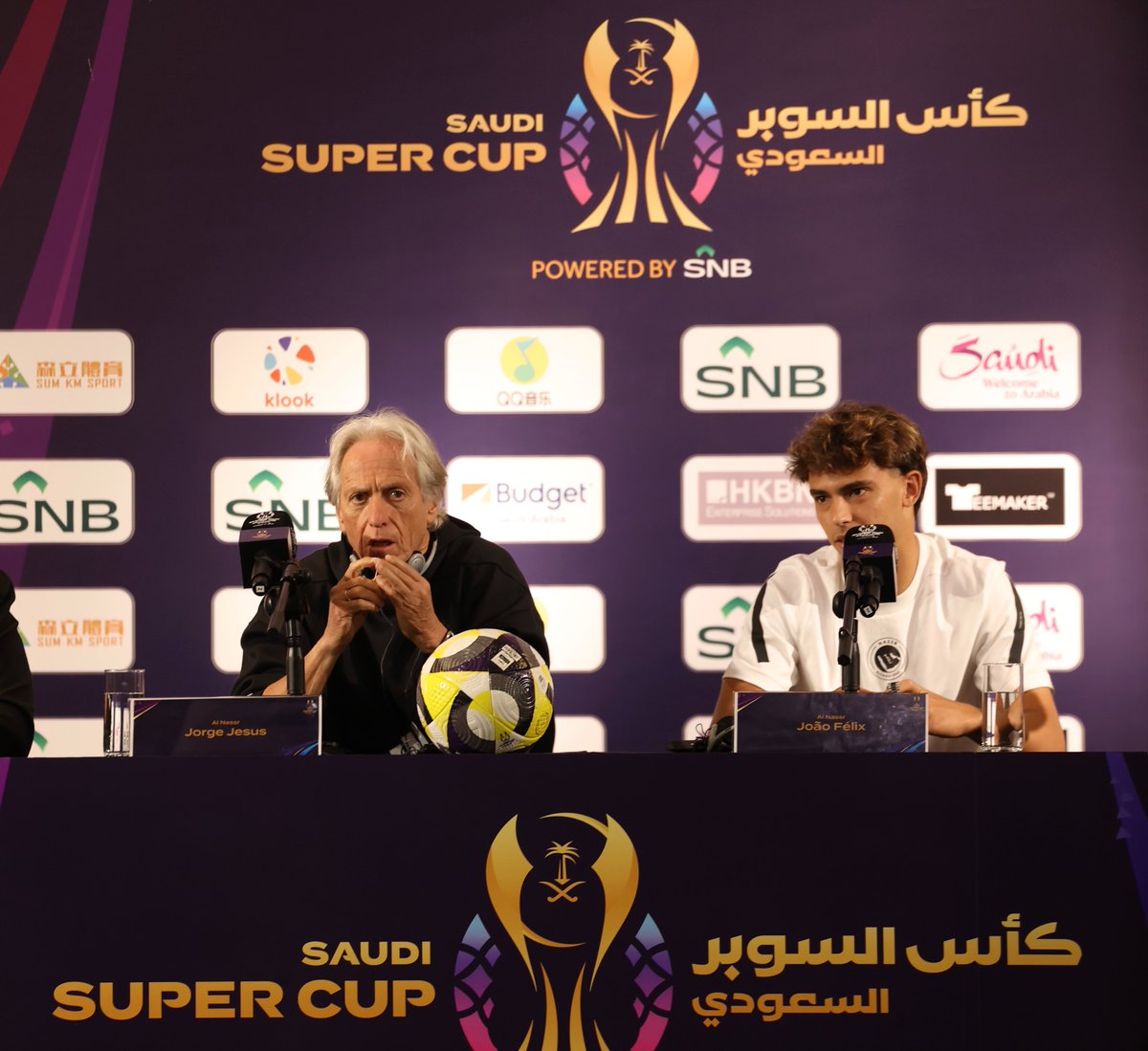 AlNassrFC's tweet image. " نثق في لاعبينا، و هدفنا تحقيق الفوز و التأهل "
 
في المؤتمر الصحفي لمواجهة الغد 
السيد جيسوس يتحدّث🎙️
#النصر_الاتحاد | #النصر_في_هونغ_كونغ