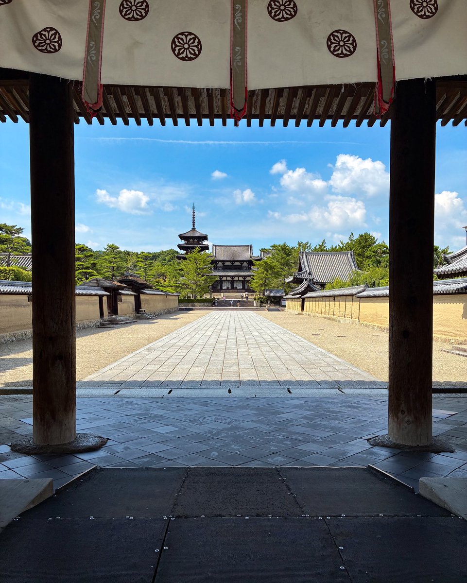 奈良｜NARA （3日目）
法隆寺🙏🏻
2025年8月18日（月）

今日は奈良旅行最終日。
法隆寺をゆっくりじっくり観光。

#奈良
#奈良旅行
#法隆寺
#nara 
#japan
#japantravel