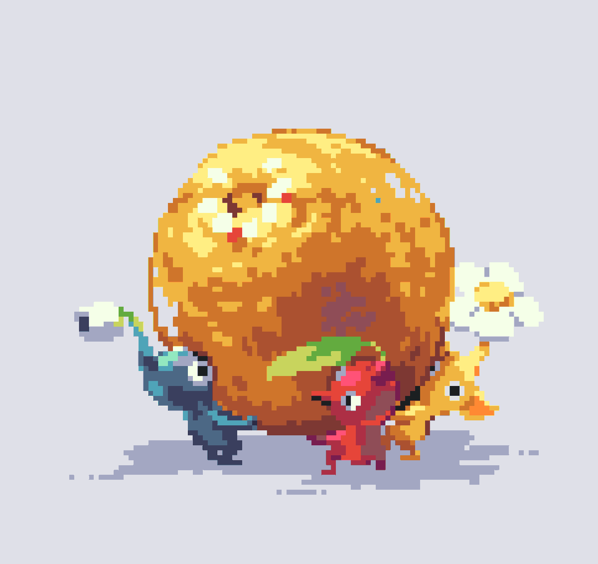 bobablin_'s tweet image. #pixelart #pikmin