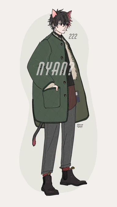 言われてみれば等身高い肥前くんなかなか描いてなかったなって