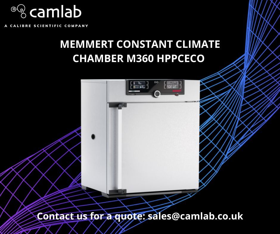 Camblab's tweet image. The Constant Climate Chamber m360 HPPCeco delivers precise climate and CO₂ control with high energy efficiency and reliability.

Contact us for a quote: sales@camlab.co.uk

#ConstantClimateChamber #AdvancedTechnology