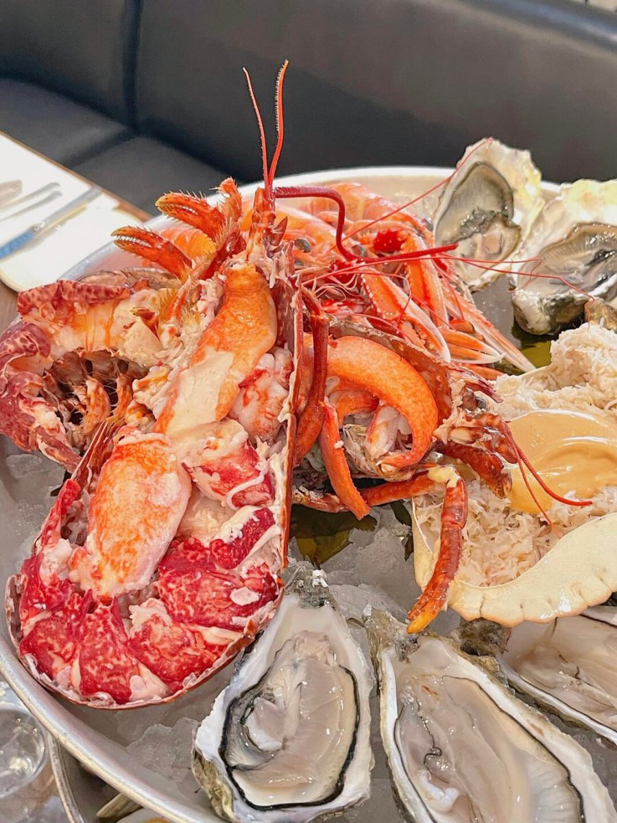 London's seafood is pretty good.