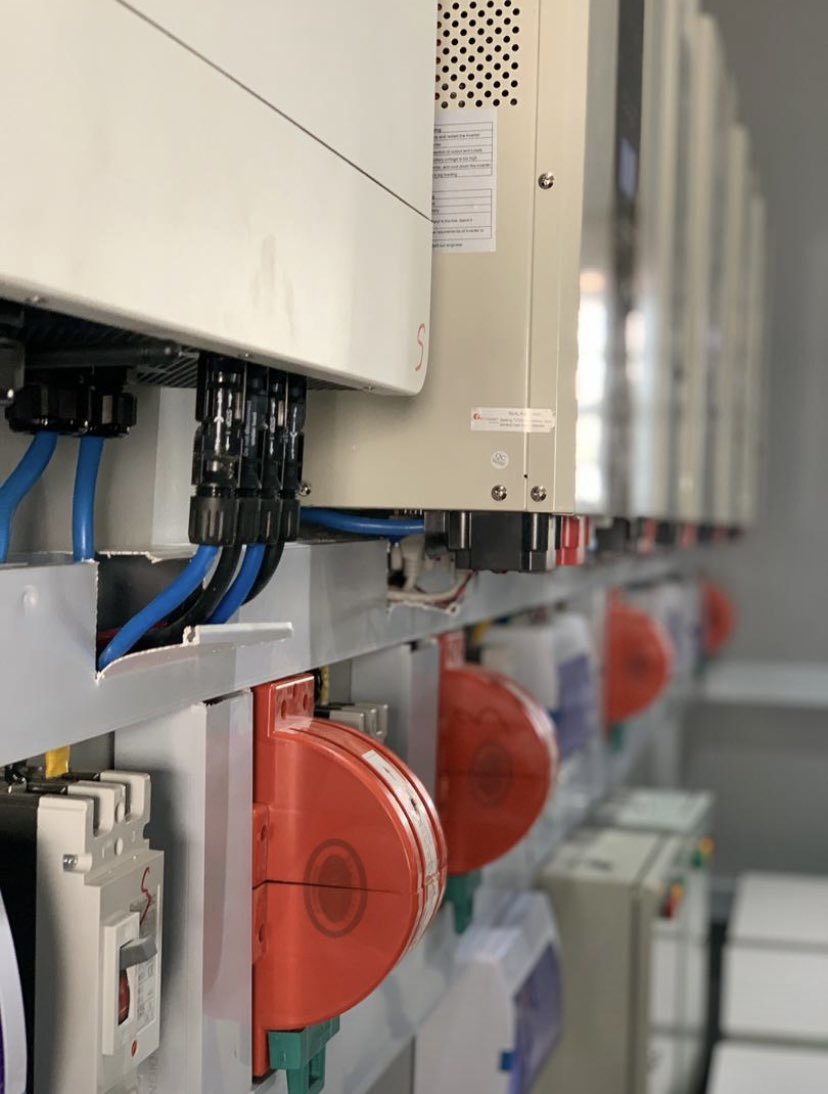 Uninterruptible power machines 
Before.      And.     After