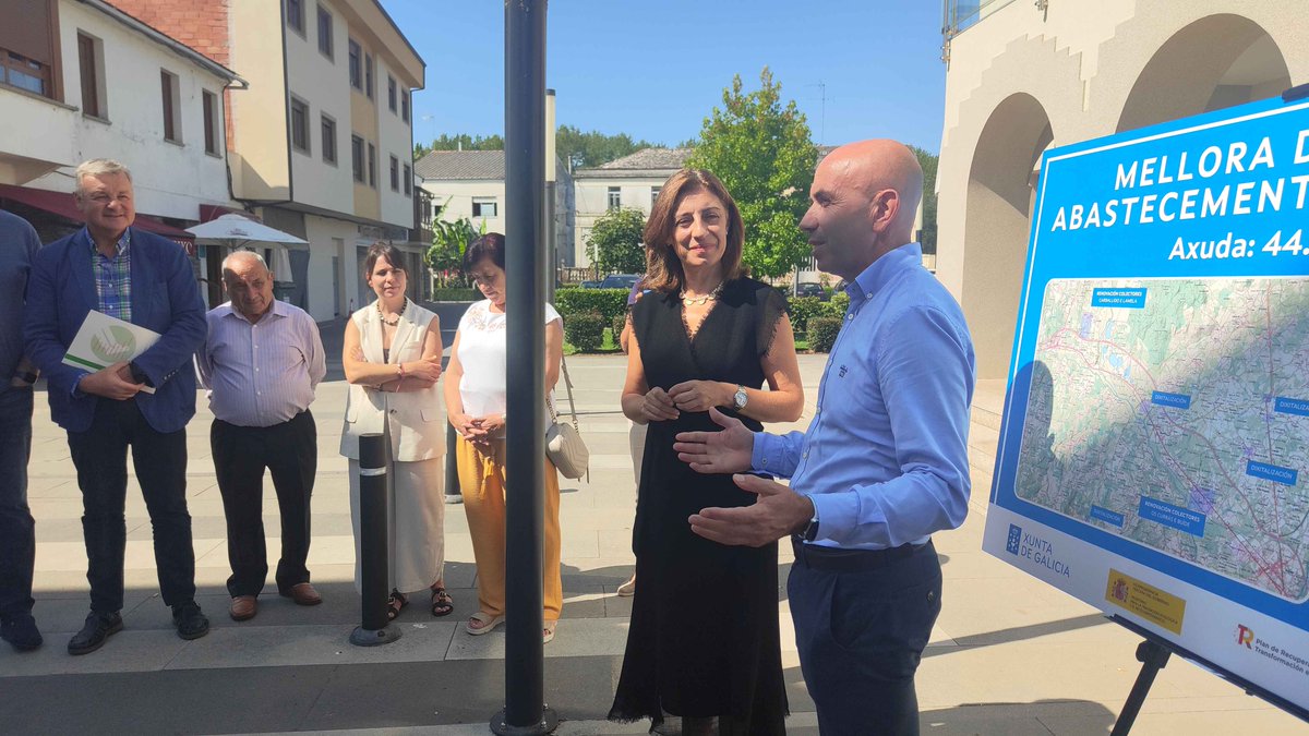 MAmbienteXunta's tweet image. 🤝Mantémonos ao carón dos concellos coa concesión de axudas para mellorar as redes de abastecemento e de saneamento municipais

📍 @Anxeles_Vazquez visitou Begonte, un dos concellos beneficiarios desta convocatoria na que #AugasDeGalicia outorgou 5 M€

🔗 xunta.gal/notas-de-prens…