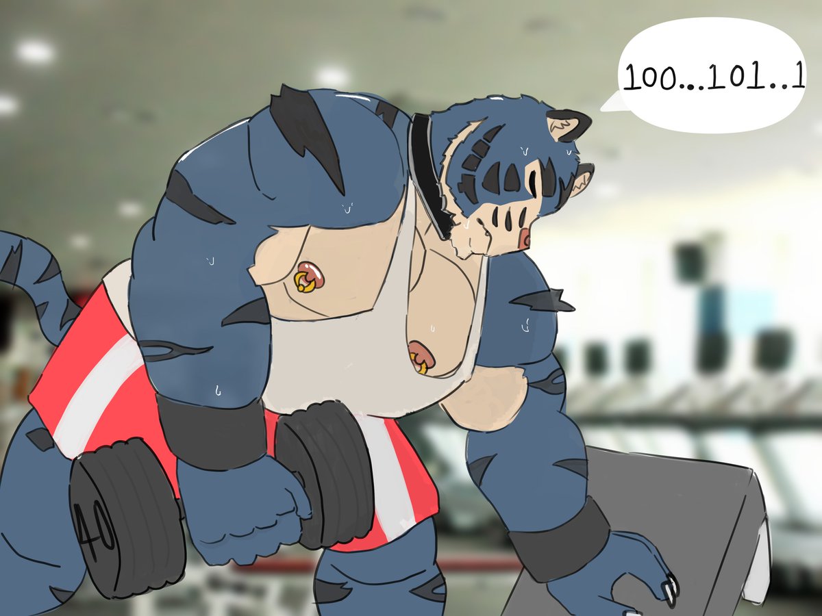 🐯<a href="/cheongdaeho/">Cheong</a> 
Dumbbell one arm bent-over row 40kg Cheong, reps 🐯:100 . . 101 . . 1 
덤벨 원암 벤트오버 로우 40kg 150개 도전  
생일 축하행!! 대호형!!!