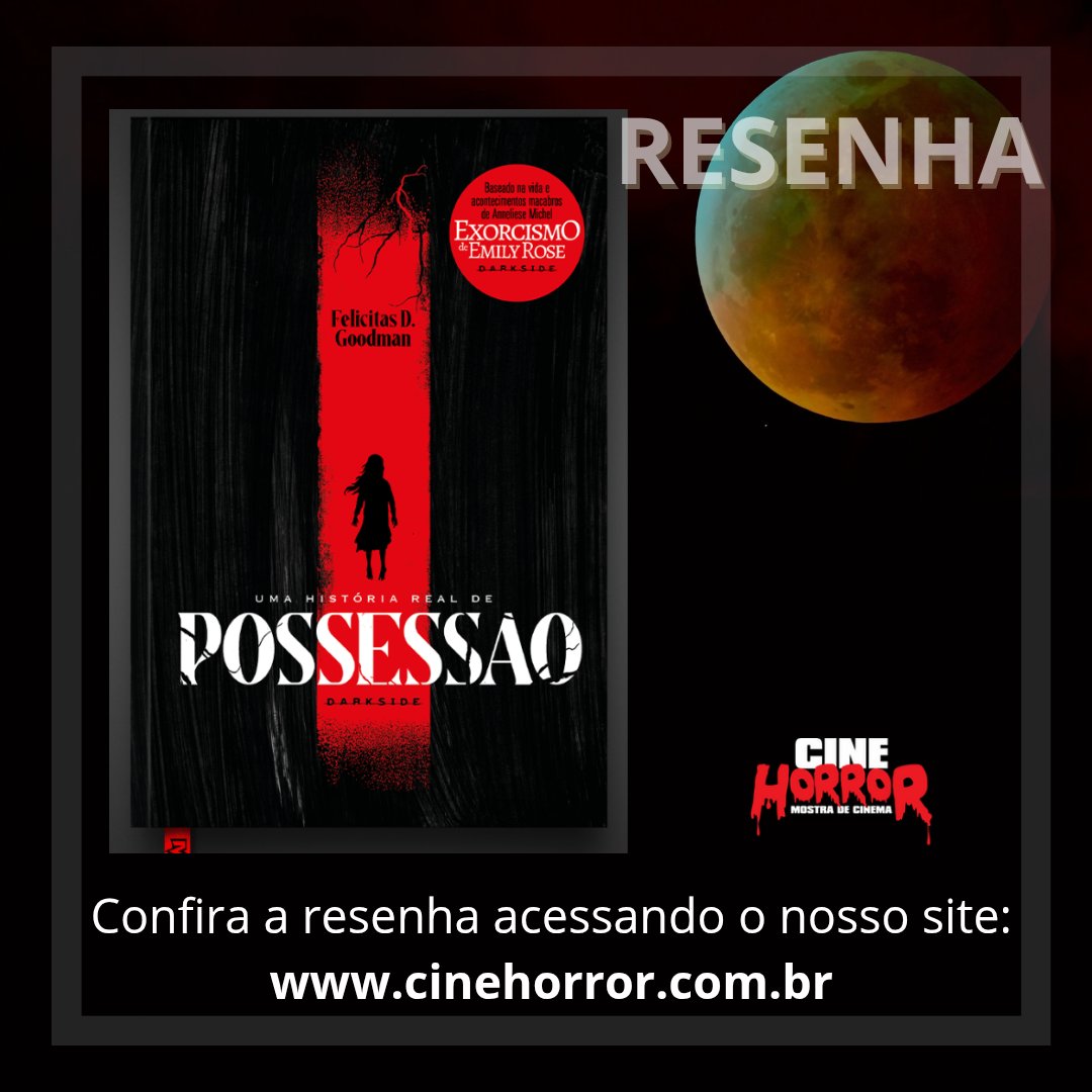 Confira a resenha do livro POSSESSÃO, lançado pela <a href="/DarkSideBooks/">DarkSide® Books 🔴 Promo E.L.A.S</a> 
#darksidebooks #Possession #possessao #literatura #exorcismo

cinehorror.com.br/resenhas/posse…