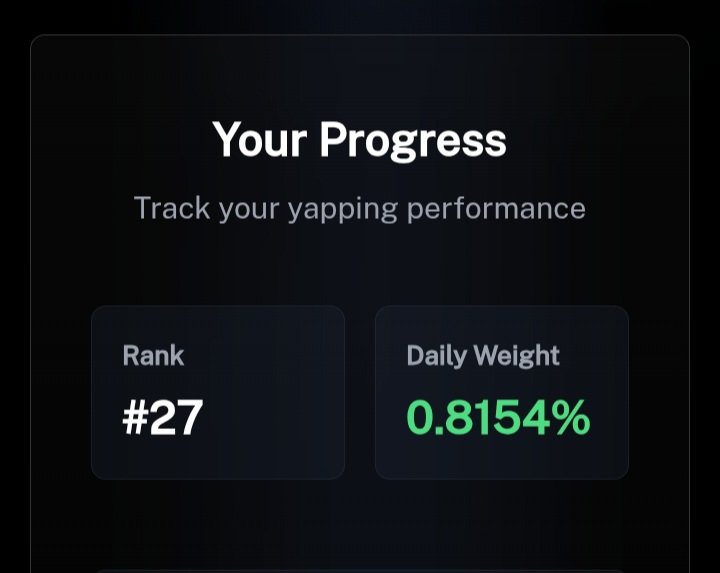 It seems I can't break it top 20 <a href="/Vader_AI_/">VaderAI</a> yapping just yet. 
Although this is excellent result for such small account as mine.
It gives all other small accounts a way how to go high in $VADER yapping.