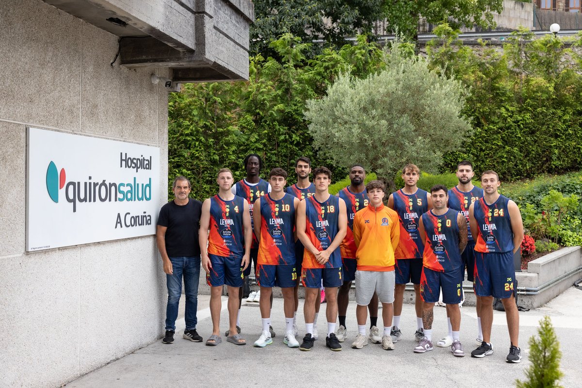 basquetcoruna's tweet photo. Reconocimientos médicos 🩺🏥☑️

Nuestros chicos ya están preparados para darlo todo en esta nueva temporada tras pasar por @quironsalud 💪🏼

Entre ellos, los jugadores del @BasketXiria Santi Martínez y Carlos Varela y nuestro canterano Anxo Soto, en edad junior de 1º año 🫂

#ACoruñaquereBasquet