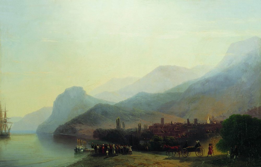 Alushta #artbots #aivazovski