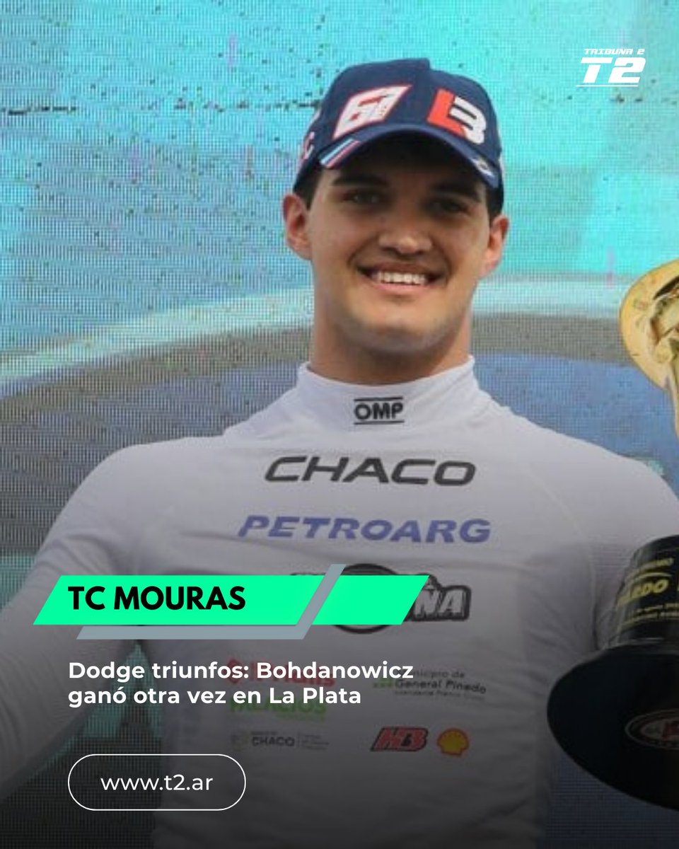Dodge triunfos: Bohdanowicz ganó otra vez en La Plata t2.ar/dodge-triunfos….

#tcmouras