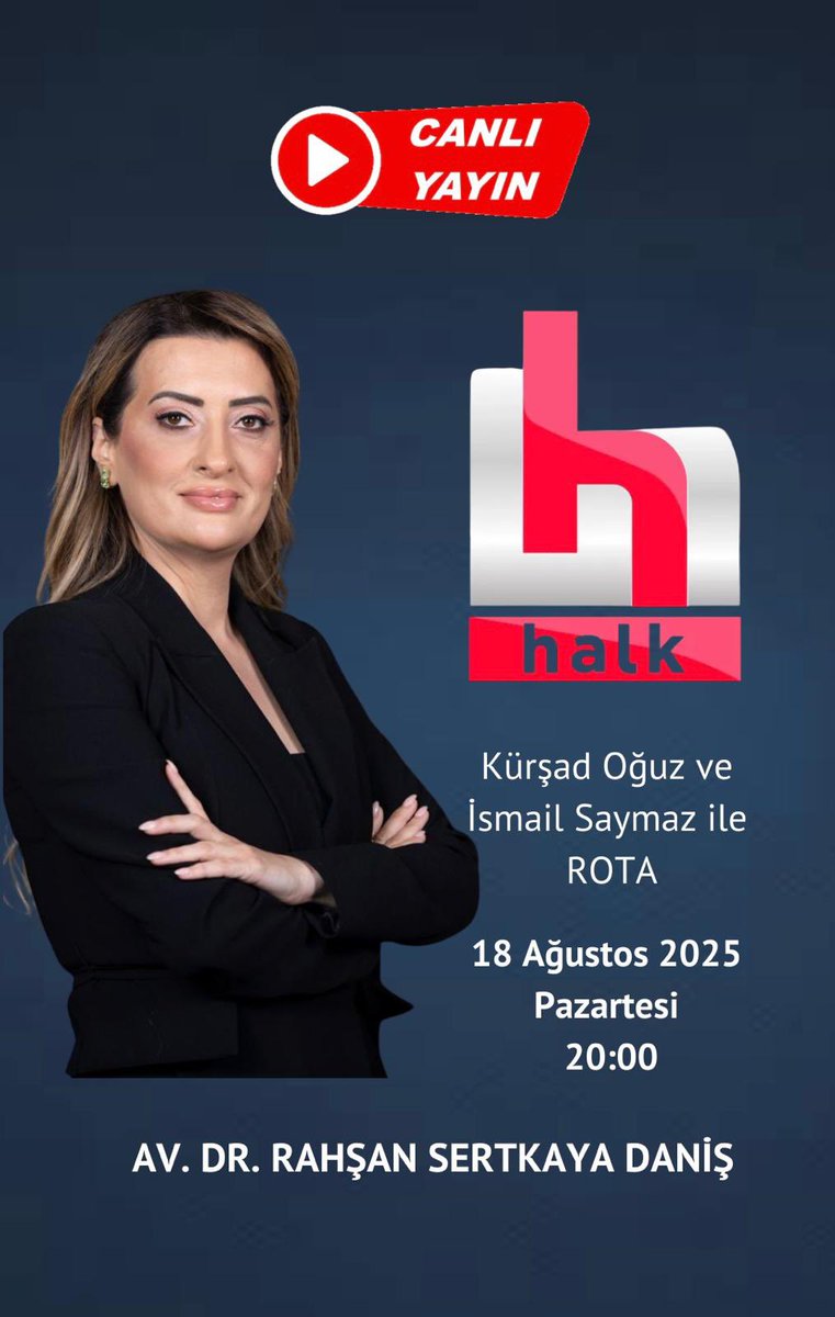 DrRahsanSDanis's tweet image. Siyasetin gündemini, @kursadoguz ve @ismailsaymaz ile #Rota'da yorumlayacağız...
 
Rota bugün 20:00'de Halk TV'de...