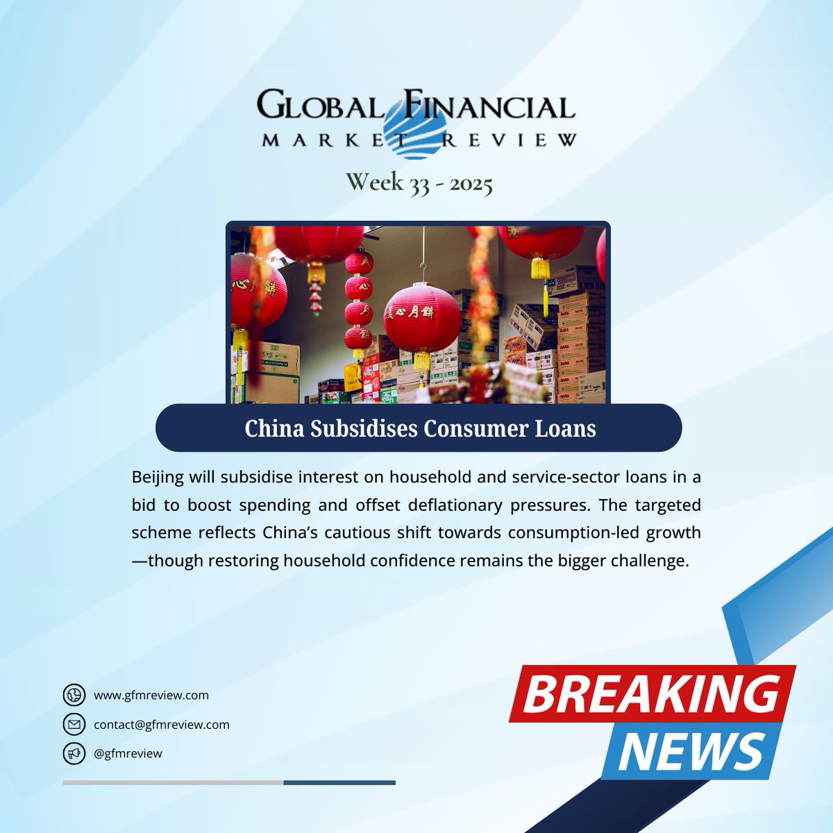GFMReview's tweet image. China subsidises consumer loans, Liberty Global eyes spinouts, and Perplexity shocks Big Tech with a Chrome bid. Incumbents vs disruptors: the global economy is shifting fast.

More at gfmreview.com.

#GFMReview #TechDisruption #Telecoms #ChinaEconomy #GlobalMarkets