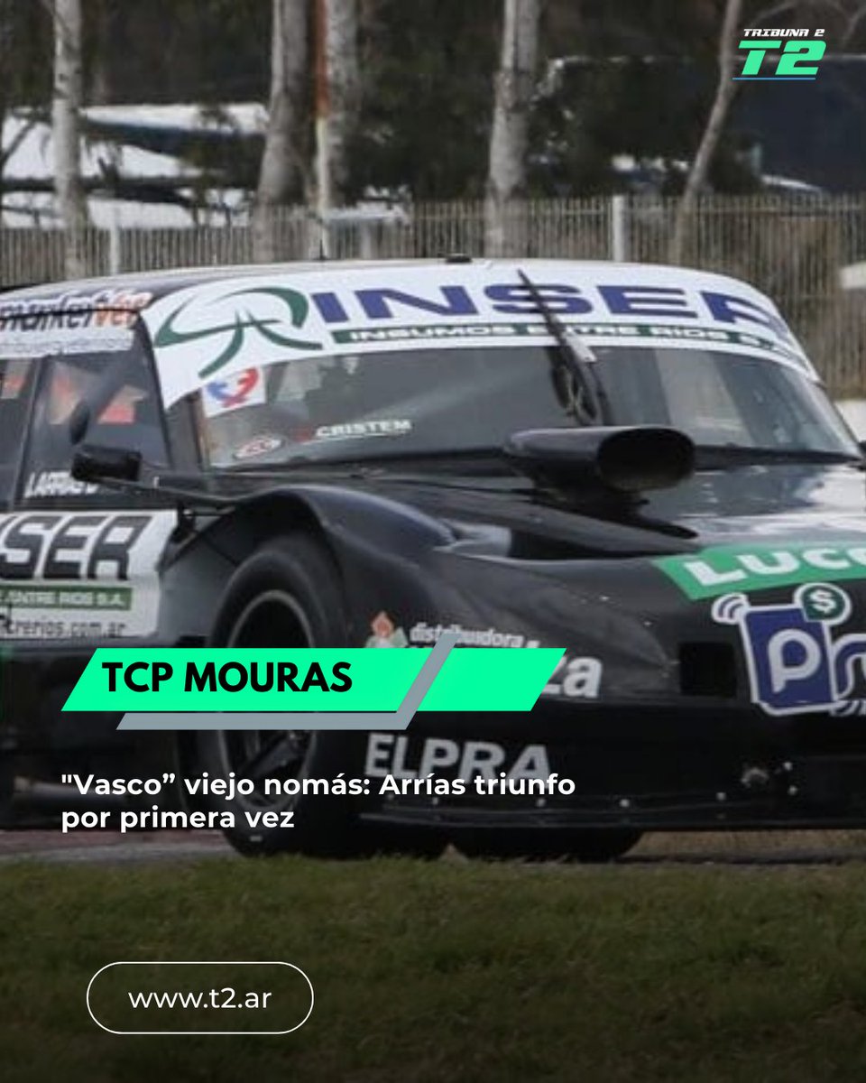 “Vasco” viejo nomás: Arrías triunfo por primera vez t2.ar/vasco-viejo-no…

#tcpm
