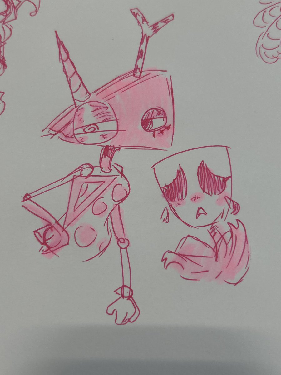 #abstragedy doodle on the job