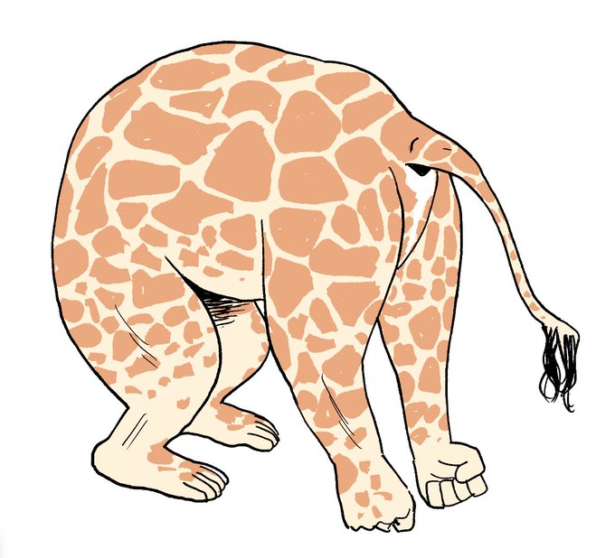 こういう生き物に見えてしまった 