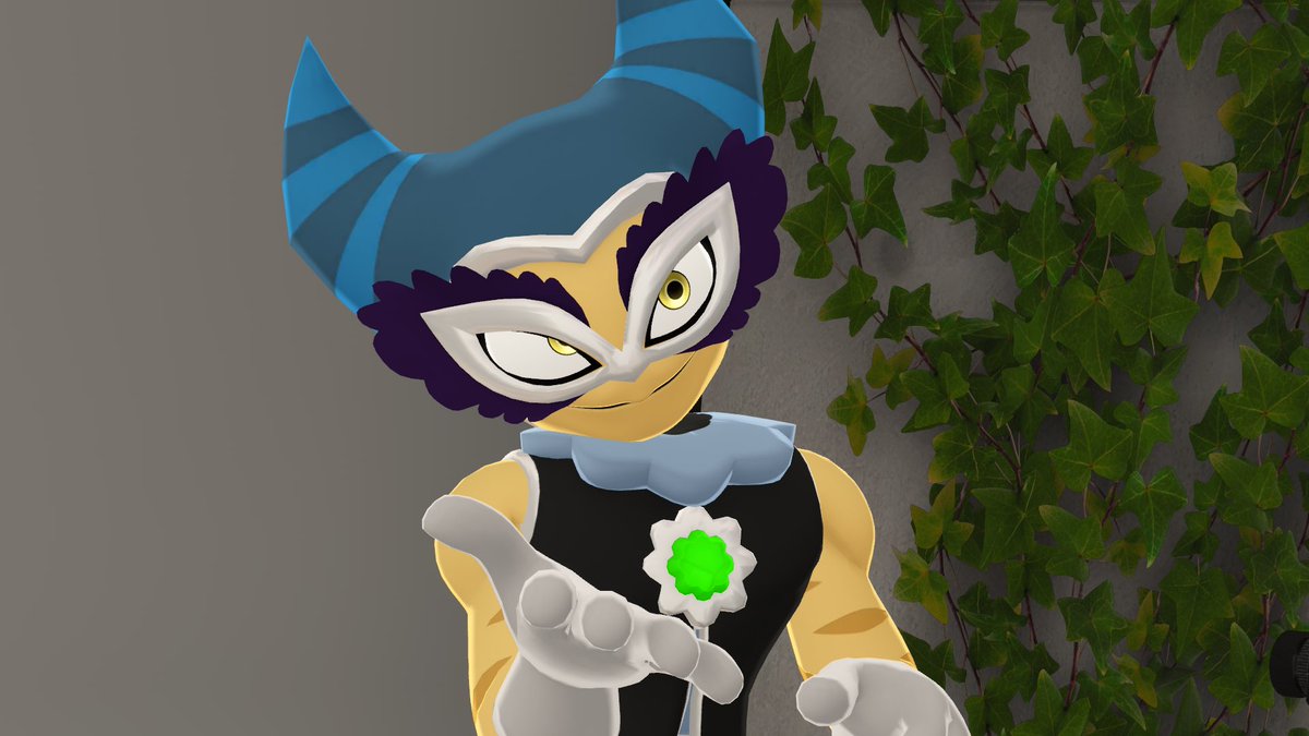 Finished commission for axolotl_bees on discord #vrchat #NiGHTSintoDreams #nightsoc