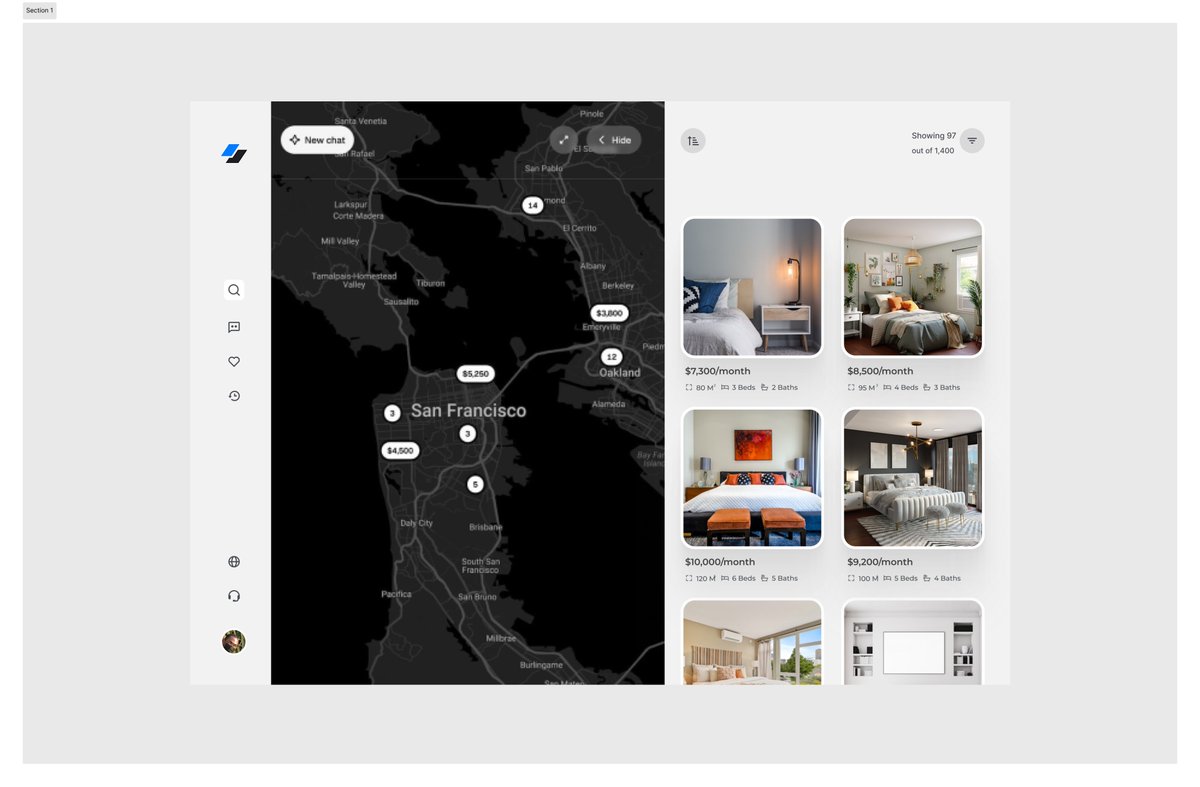 Saw this clean geo-visual property dashboard and was instantly inspired ...