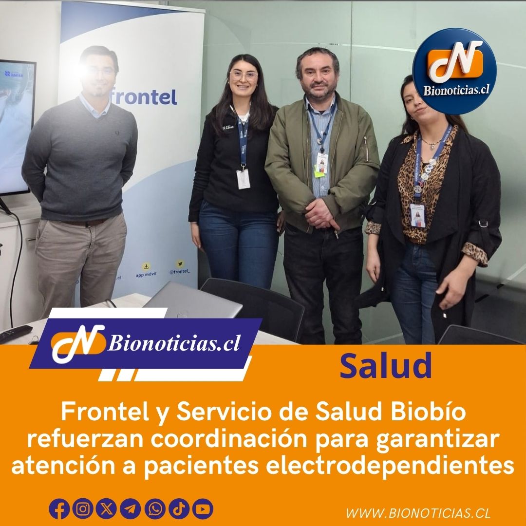 CHANDIAFER's tweet photo. Frontel y Servicio de Salud Biobío refuerzan coordinación para garantizar atención a pacientes electrodependientes
https://t.co/7kqHKJNKu0
#Frontel #ServicioDeSaludBiobío #PacientesElectrodependientes #AtenciónPrioritaria #TrabajoColaborativo #CompromisoConLaComunidad https://t.co/8dcSnhjmgu