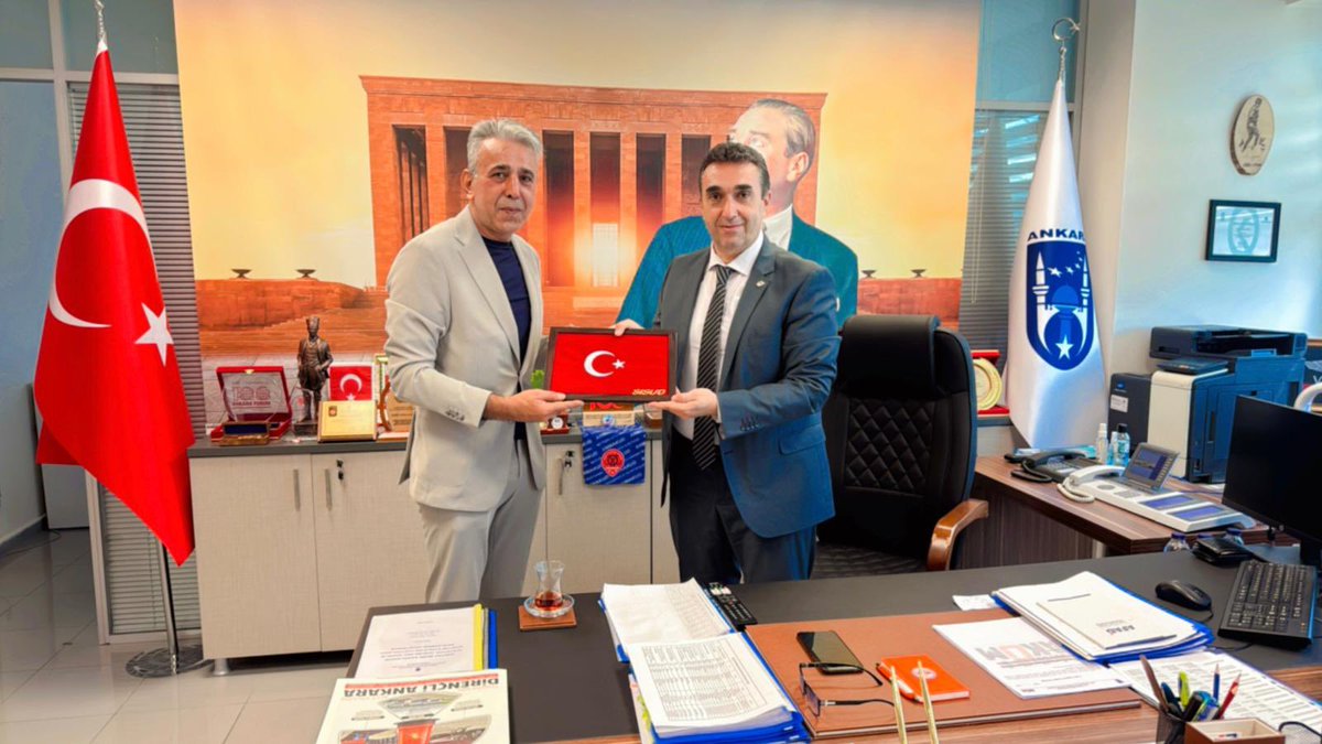 Ankara Büyükşehir Belediyesi Afet işleri Daire Başkanı Sayın Özkan EREL beye misafirperverliğinden dolayı teşekkür ediyorum