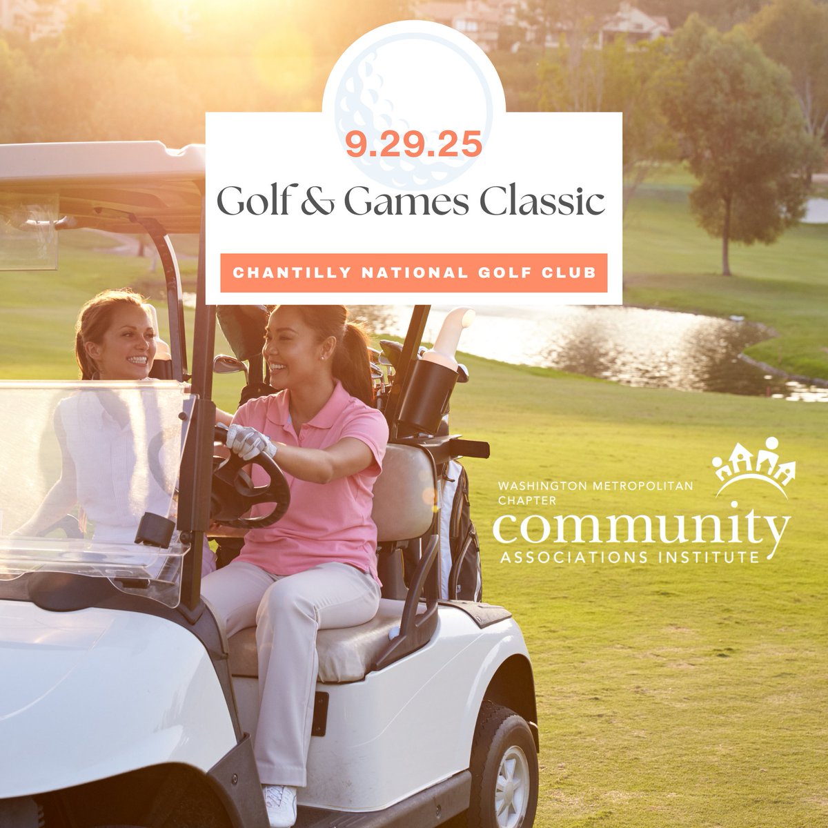⛳️ All skill levels welcome! Grab your friends &amp; join us for the WMCCAI Golf &amp; Games Classic Sept. 29 at Chantilly National.

🏌️‍♂️ Foursome = golf, games, food, drinks &amp; prizes!
🐦 Early Bird ends Aug. 29

📍 Sign up now: ow.ly/s1lY50WFnh5

Early Bird pricing ends August 29!