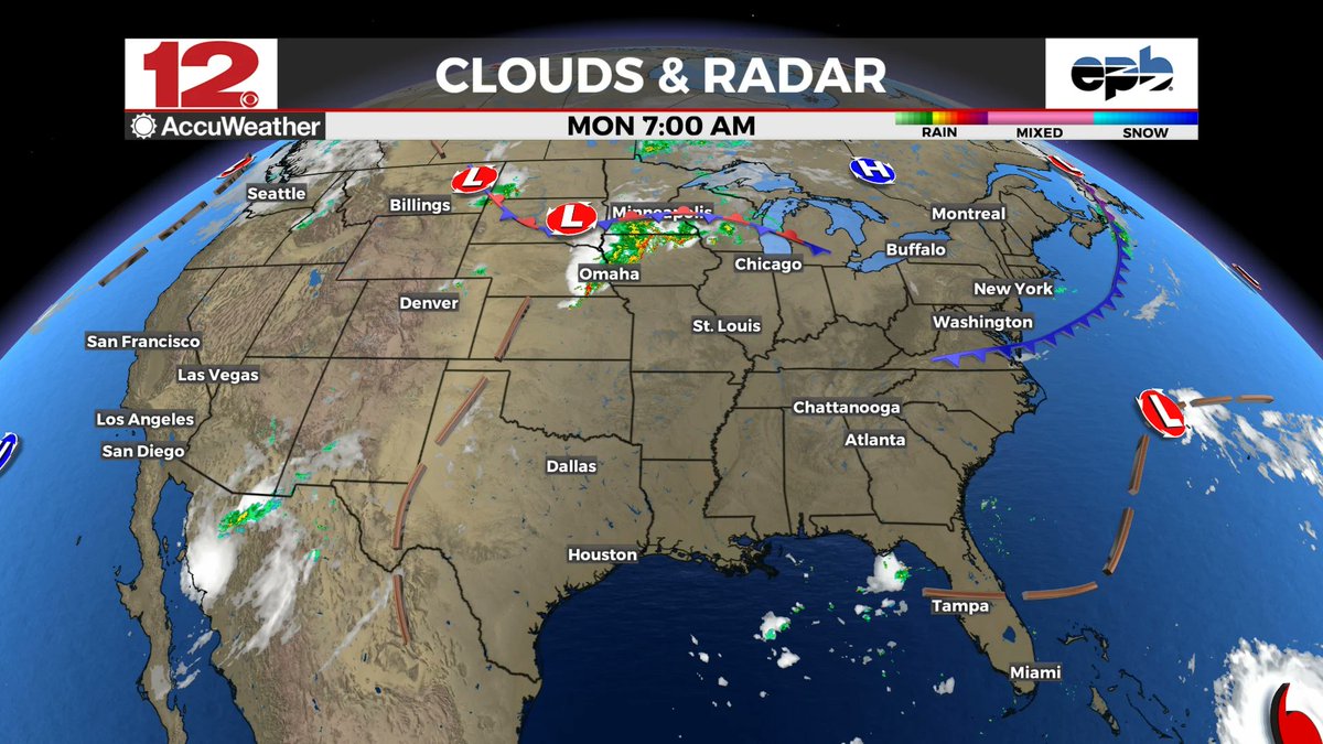 Tropical systems staying to our East for now!

facebook.com/profile.php?id…

#Corecast #CHAwx #TNwx #gawx #ALwx