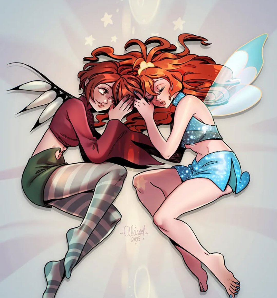 alasxegalei's tweet photo. Magical girls (2024)  ✨💓 #witchdisney #winxclub #fanart https://t.co/m659akwRDH