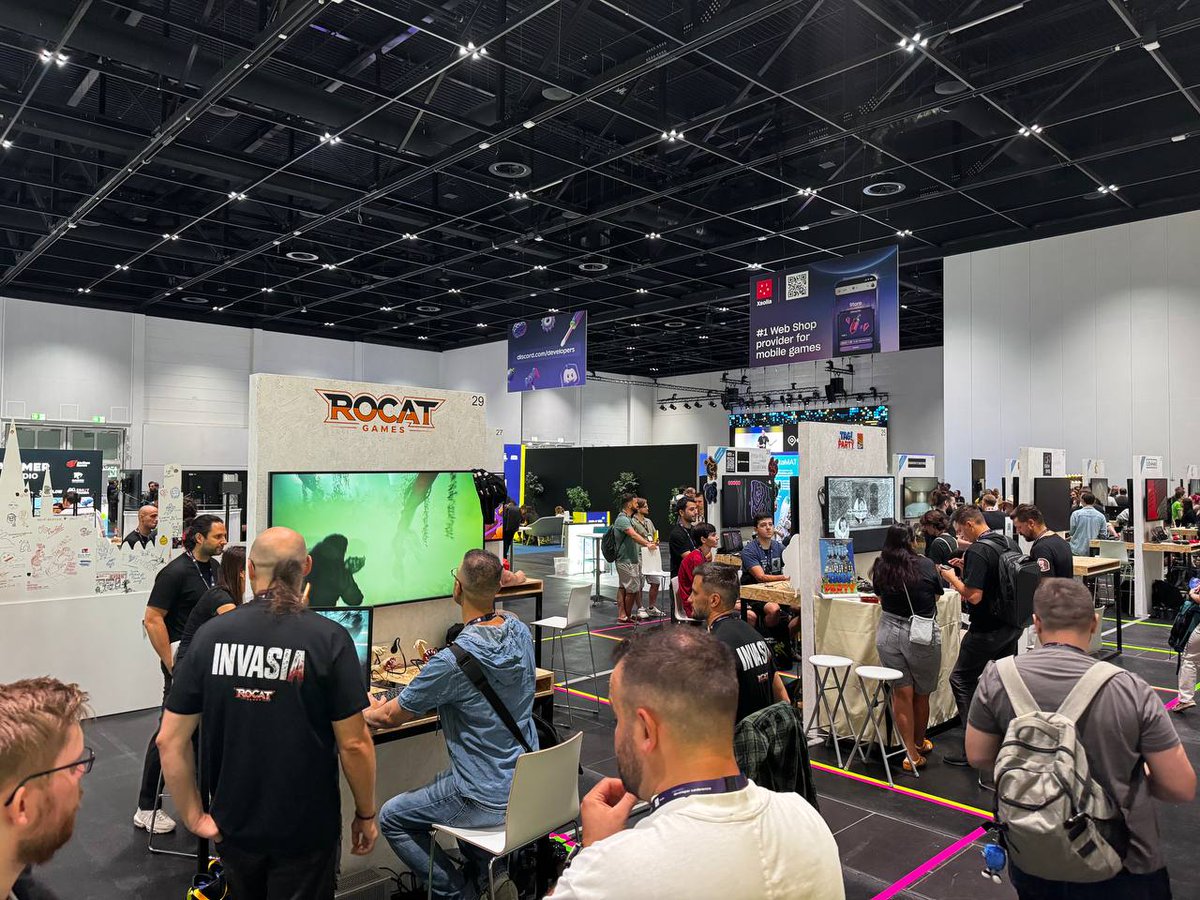 rocatgames's tweet photo. 🚨 INVASIA is live at #Devcom25!
Want to shake your nerves? Come play our demo – Indie Expo Area, Booth I-29.

 #SciFiHorror #INVASIA #UE5 #RocatGames #Gamescom #IndieDev #SurvivalHorror https://t.co/AsutxJ3Fxg