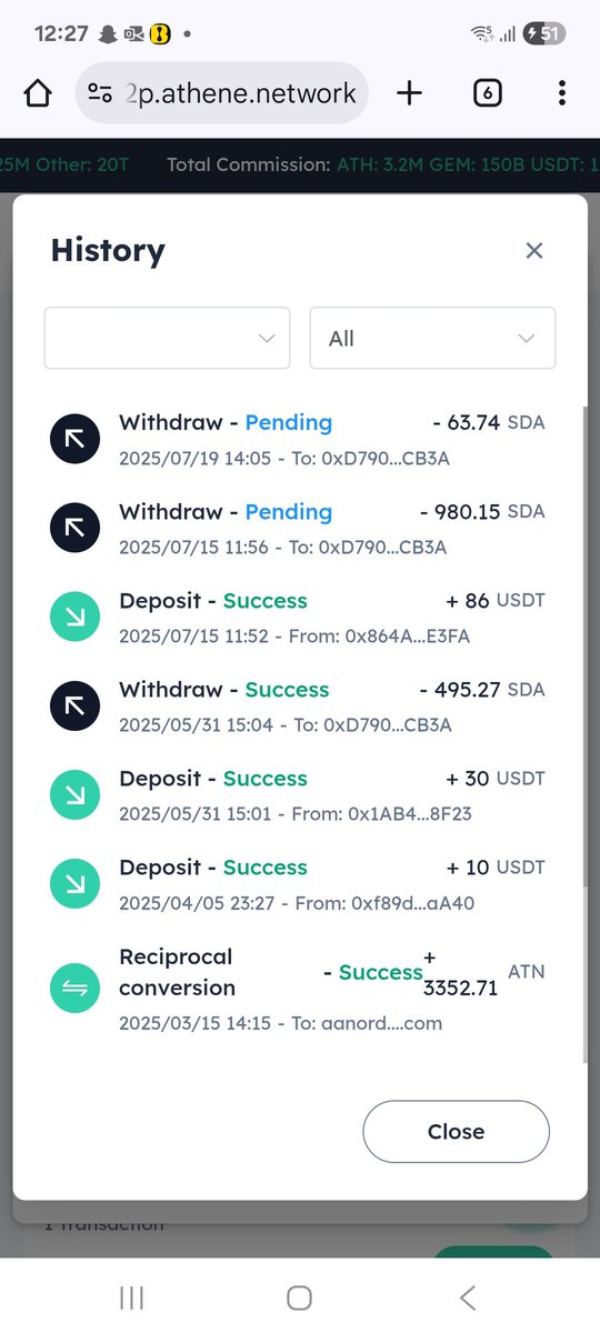 LuNaiting's tweet photo. @Athene_P2P I have waited for long time withdraw my SDA. Can you check when you will do it.
Thank you. https://t.co/W8gpvzqY1O