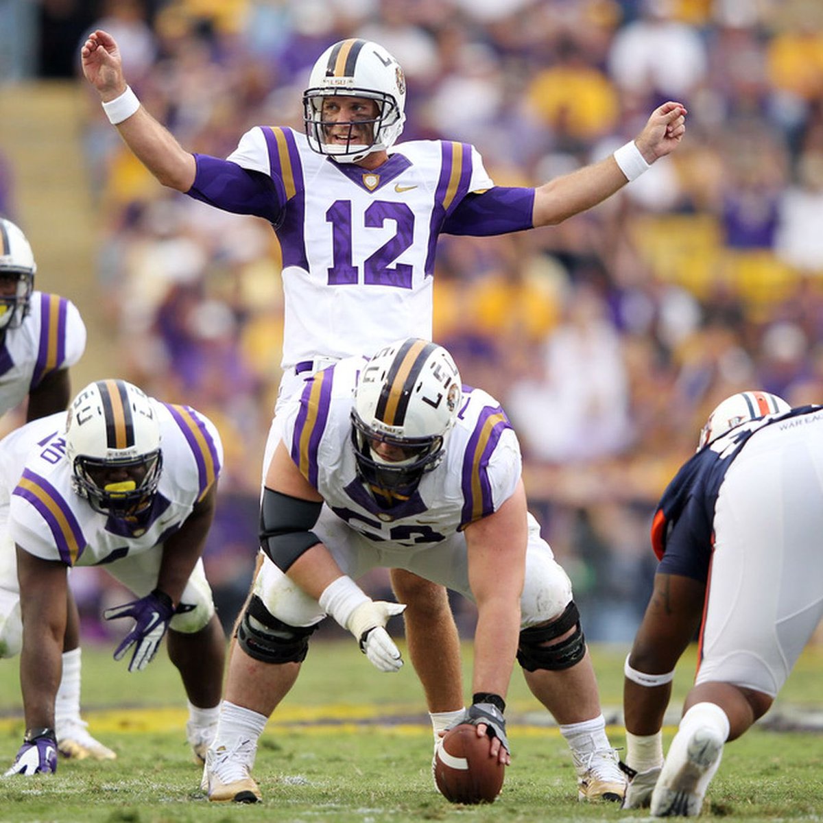 LSU Countdown (@countdownlsu) on Twitter photo Staying with QB1, <a href="/jarrett_lee_12/">Jarrett Lee</a> checks in today on #JerseyCountdown w/the awesome uniform combo. 1️⃣2️⃣-Days remain until #LSUvsCLEM 43-Gms played & 18-Starts (14-4). 32-TDs & 3,949-yards passing. #LSU #GeauxTigers Staying with QB1, <a href="/jarrett_lee_12/">Jarrett Lee</a> checks in today on #JerseyCountdown w/the awesome uniform combo. 1️⃣2️⃣-Days remain until #LSUvsCLEM 43-Gms played & 18-Starts (14-4). 32-TDs & 3,949-yards passing. #LSU #GeauxTigers