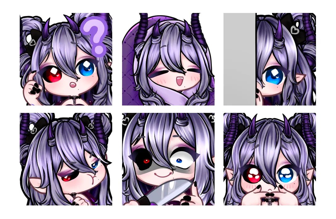OMG these emotes are just the cutest thing ever 🥰🥰 I can't even, thank you so much <a href="/blushori/">ori 🎀🪞</a>