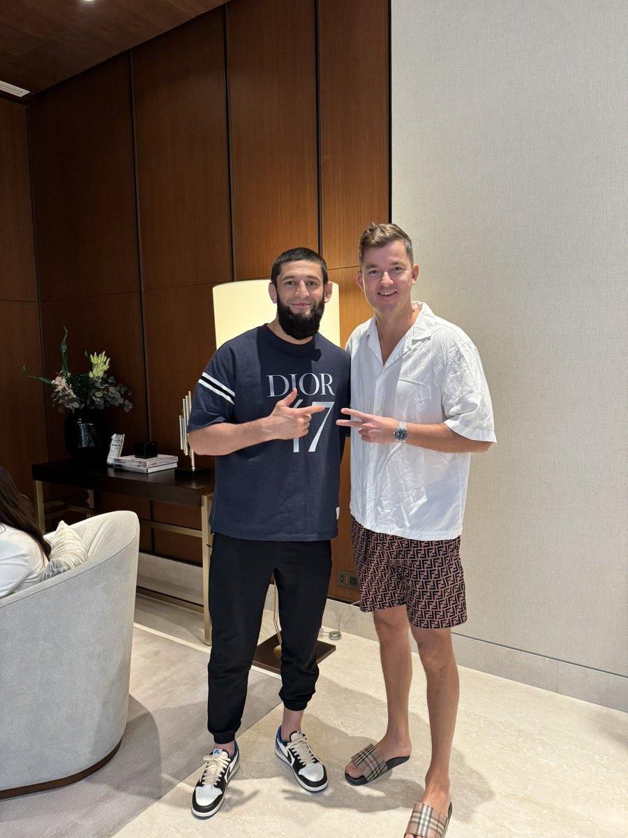 Just watched the fight , congrats champ! What a dominant performance, incredible. <a href="/ufc/">UFC</a> <a href="/KChimaev/">Khamzat Chimaev</a>