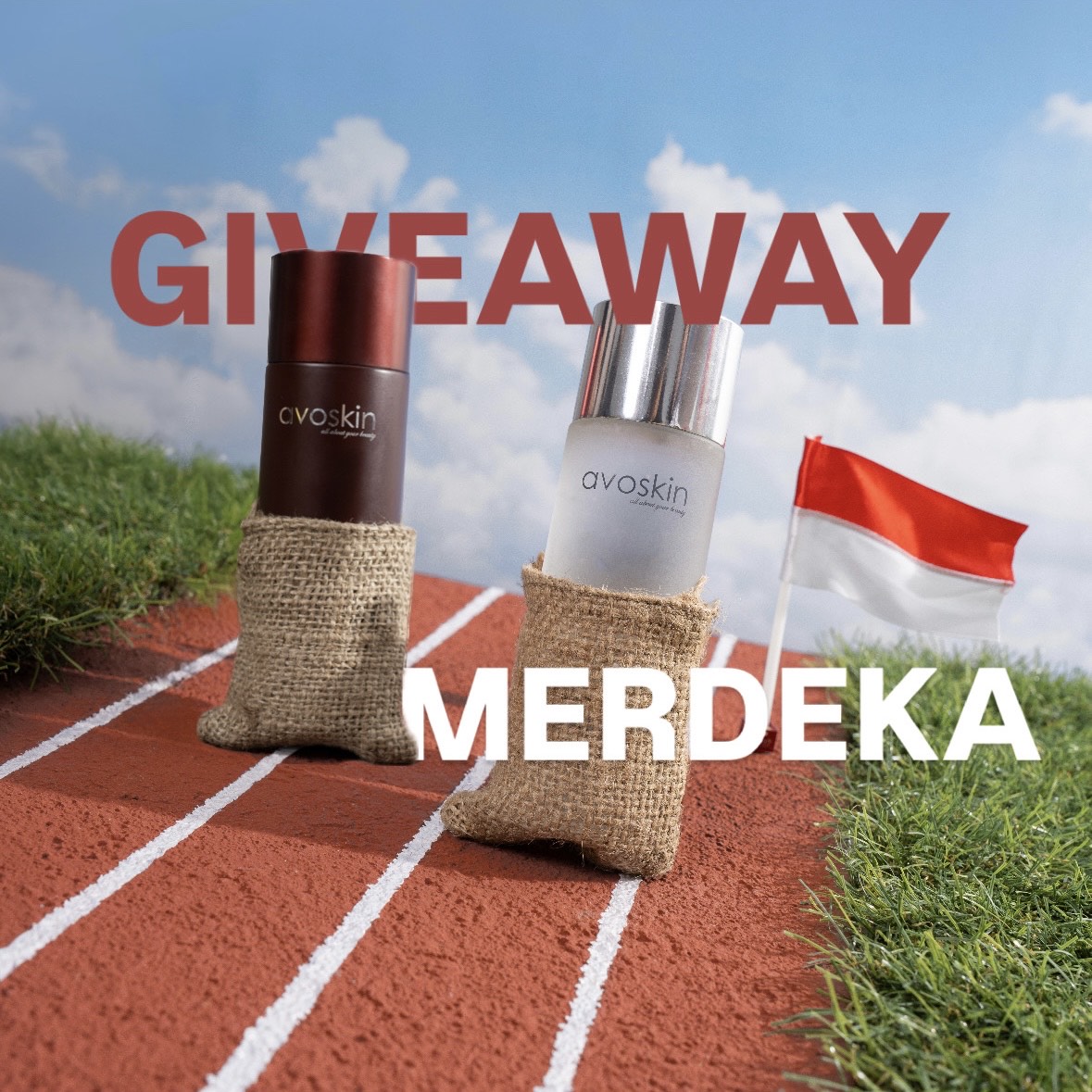 avoskinbeauty's tweet photo. Avoskin bagi-bagi hadiah dalam rangka "MERDEKA-KAN KULITMU"🇲🇨

Masih di momen kemerdekaan, MinVo pengen kasih skincare buat Sahabat Avo yang lagi berjuang merdeka-kan kulit (re: alias berjuang untuk kulit lebih sehat). Hadiah skincare-nya akan menyesuaikan dengan masalah kulit yang kamu ceritain, jadi pasti kepake😉

🔁 & ❤️ tweet ini
Komen berupa masalah kulit yang lagi kamu perjuangin, boleh komen sebanyak-banyaknya ya biar MinVo makin notice!