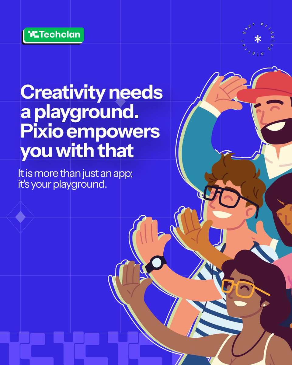 vebpac's tweet photo. Pixio is more than just an app
It's your playground 😛

Are you even ready to see the wonders of PIXIO? https://t.co/5sa1TeLdfM