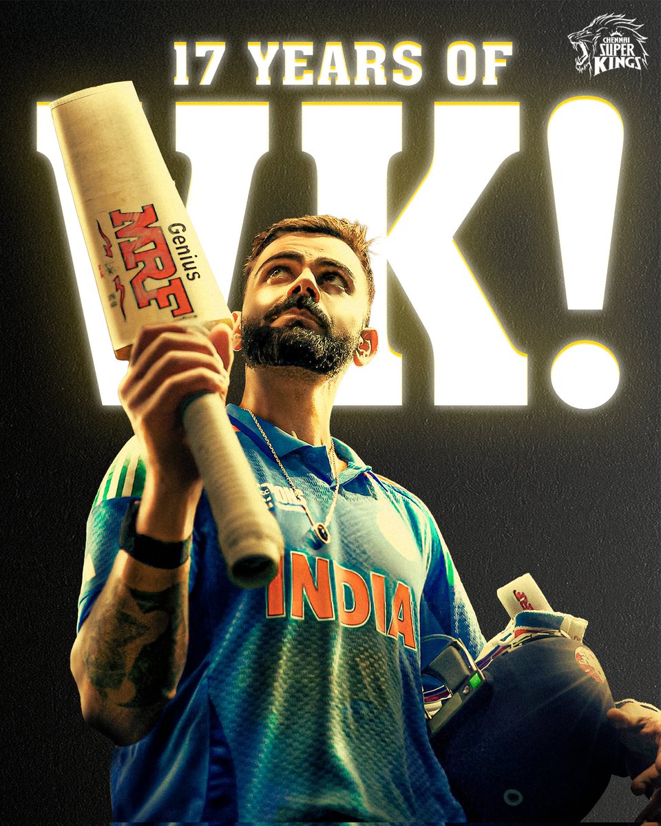 mufaddal_vohra's tweet photo. CSK POSTER FOR THE KING. 🐐 https://t.co/XMbs1iVUnn