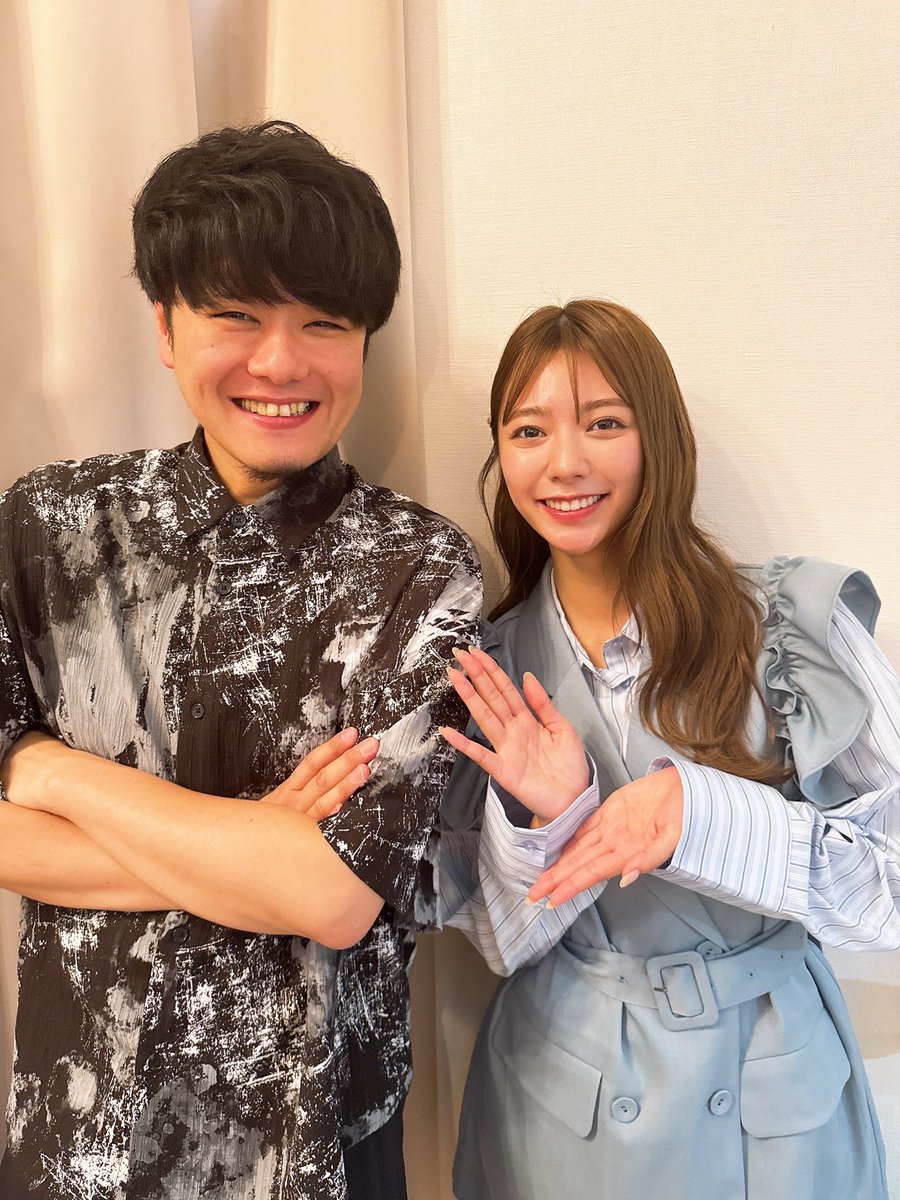 今夜「Love Sea〜愛の居場所〜」第2話放送！！
FODでは第3話配信だよー🎉
主演の2人、土生瑞穂さん&amp;川津明日香さんと📸
めちゃくちゃ気さくなお二人でした🎈

この2人の関係はどうなっていくのか！？
今から楽しみ！！

#土生瑞穂  #川津明日香
#ラブシー #LoveSea