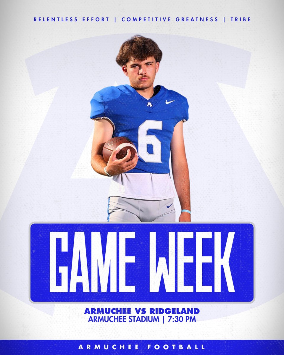 ArmucheeFB's tweet image. Game Week