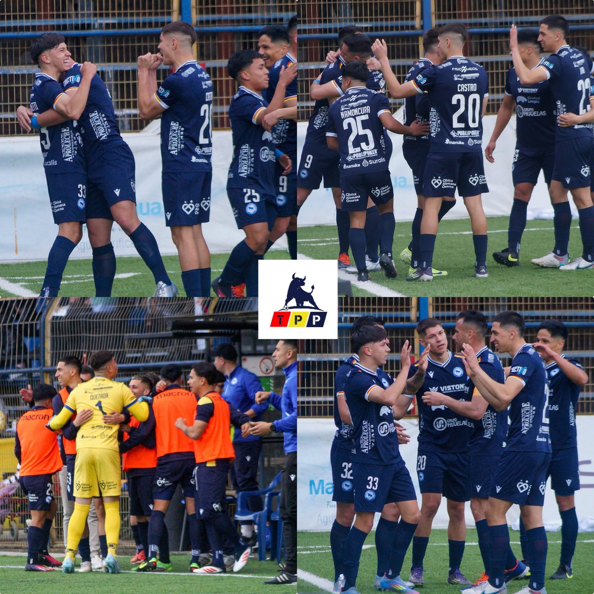 Buena semana para todos los hinchas de Provincial #Osorno #VolvieronLosAbrazos #QueSiga