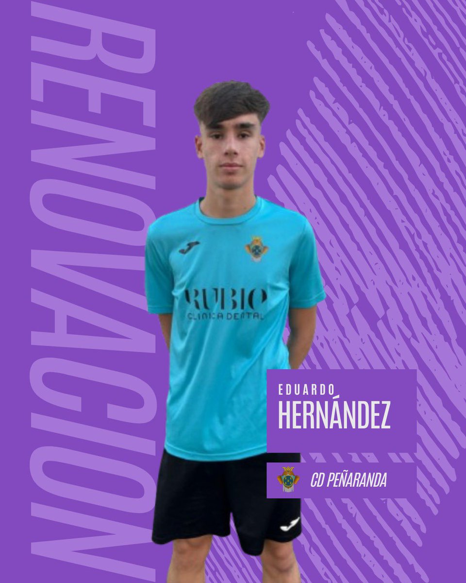 ⚽ Nueva renovación confirmada para la temporada 25/26.

📢 Edu Hernández seguirá defendiendo la camiseta del CD Peñaranda una temporada más. Trabajo, entrega y compromiso asegurados en cada partido.

🙌 Seguimos construyendo un proyecto sólido para esta temporada.