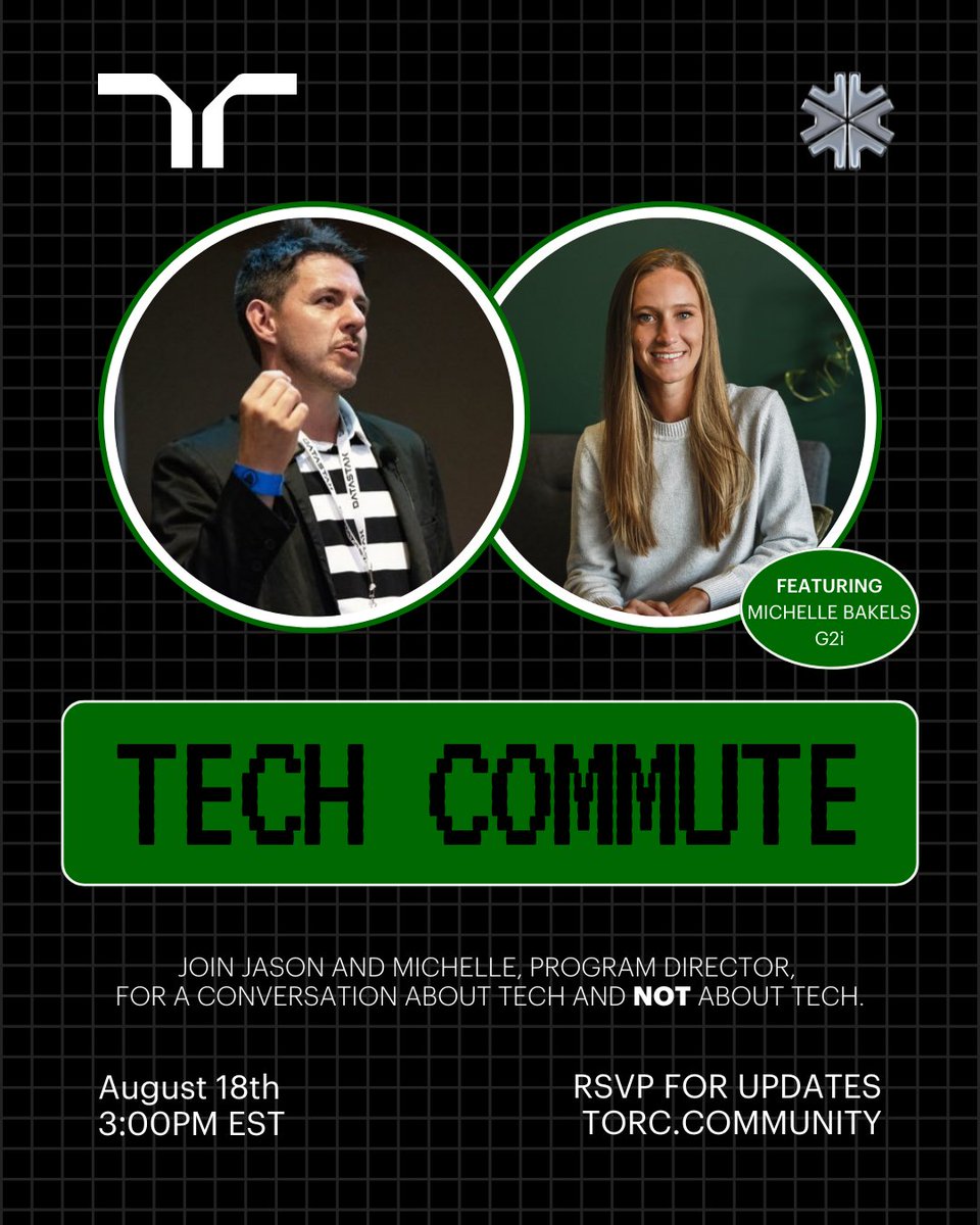 Jason Torres (@tasonjorres) on Twitter photo absolutely stoked to have the one and only <a href="/MichelleBakels/">Michelle Bakels</a> on the #techcommute today. talking conferences, and careers and all things in between. also big miami sports fan lets get into it link below for reminder absolutely stoked to have the one and only <a href="/MichelleBakels/">Michelle Bakels</a> on the #techcommute today. talking conferences, and careers and all things in between. also big miami sports fan lets get into it link below for reminder