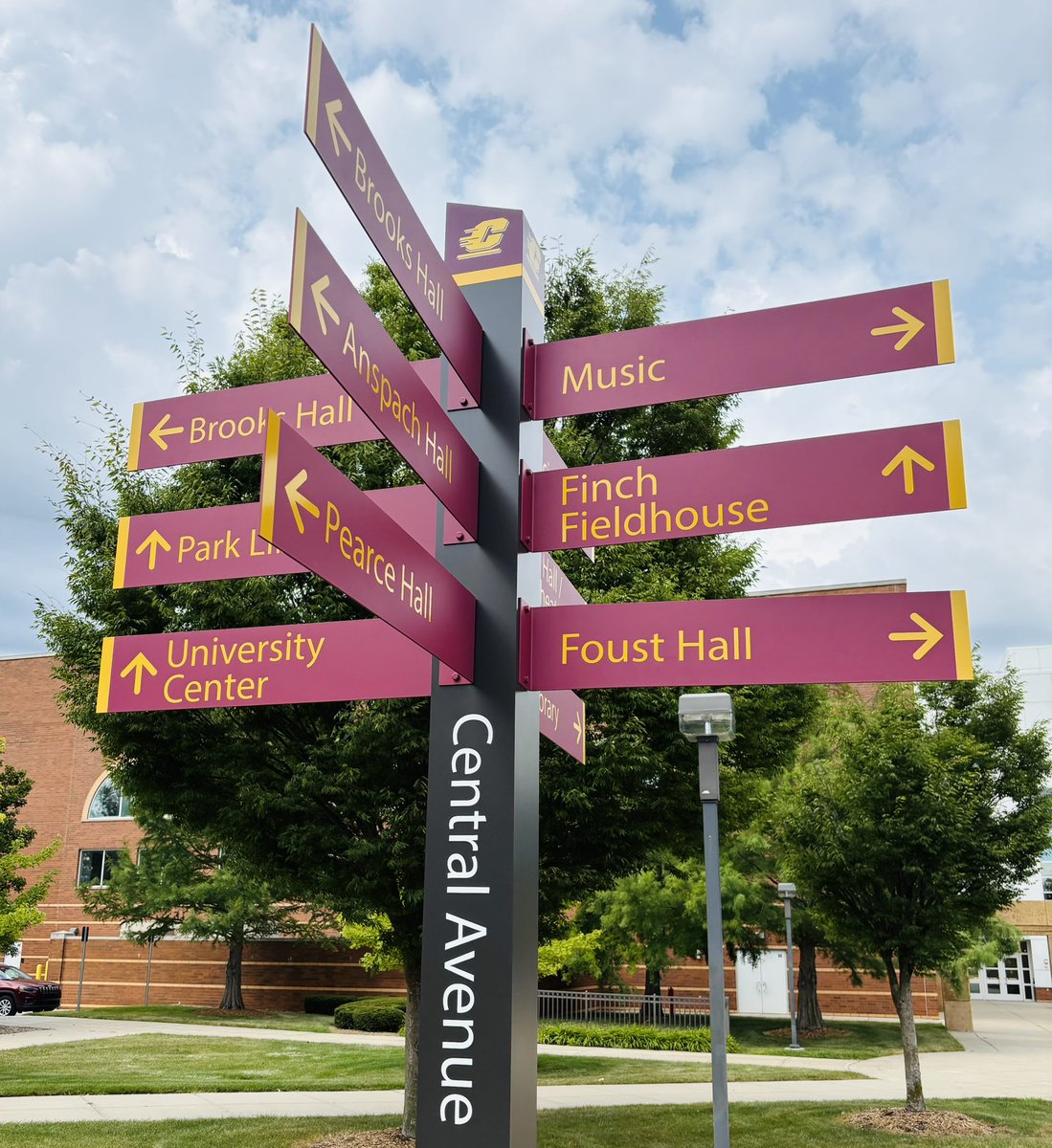 CMU Department of Recreation, Parks & Leisure Serv (@cmurpl) on Twitter photo ONE WEEK UNTIL SCHOOL STARTS and the signs point to Finch! Faculty work week begins today and we are very excited to have you back in the hallowed halls of our historic building next Monday! FIRED UP IN FINCH! π₯π @cmuniversity @cmuehs <a href="/cmualumni/">CMU Alumni</a> ONE WEEK UNTIL SCHOOL STARTS and the signs point to Finch! Faculty work week begins today and we are very excited to have you back in the hallowed halls of our historic building next Monday! FIRED UP IN FINCH! π₯π @cmuniversity @cmuehs <a href="/cmualumni/">CMU Alumni</a>
