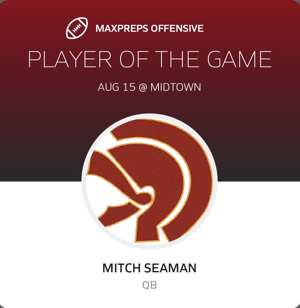 Mitch Seaman 3⭐️ QB tweet media